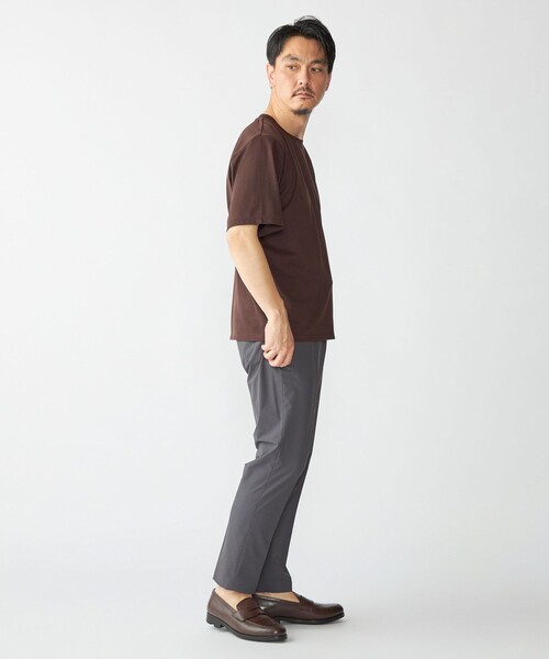 SHIPS(シップス)の「SHIPS: COOLMAX(R) ウール Tシャツ(Tシャツ/カットソー・メンズ・ブラウン/ダークグレー/ブラック・SMALL/MEDIUM/LARGE/X-LARGE)」の10枚目の写真