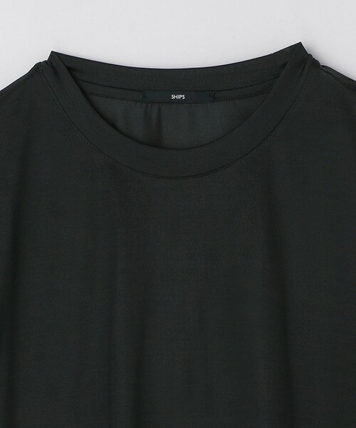 SHIPS(シップス)の「SHIPS: COOLMAX(R) ウール Tシャツ(Tシャツ/カットソー・メンズ・ブラウン/ダークグレー/ブラック・SMALL/MEDIUM/LARGE/X-LARGE)」の14枚目の写真