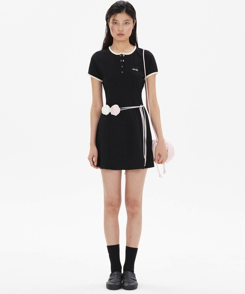 WOMENS) RINGER JERSEY DRESS（ワンピース）｜EMIS（イミス）の