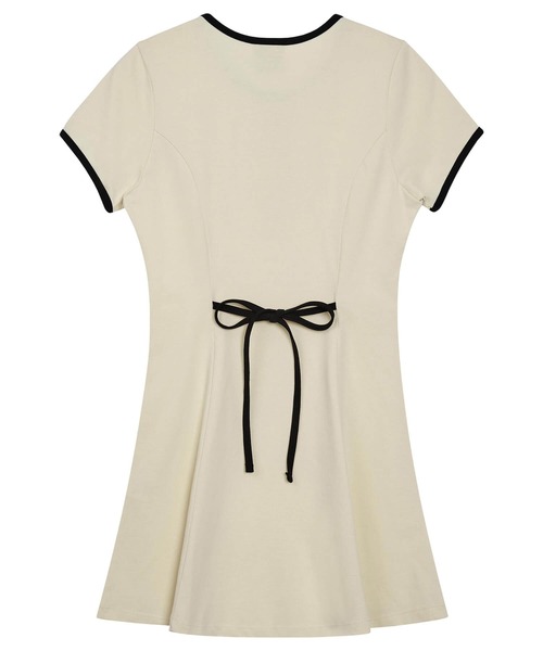 [EMIS] RINGER JERSEY ドレス★新作・25SS★韓国ファッション★ WOMENS) RINGER JERSEY DRESS（ワンピース）｜EMIS（イミス）の