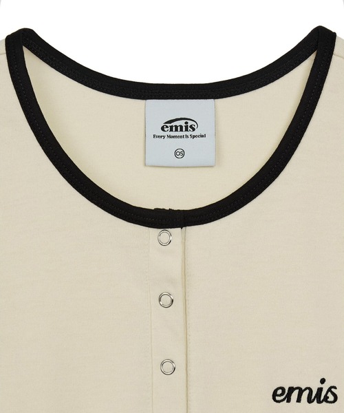 ワンピース [EMIS] 25SS (WOMENS) RINGER JERSEY DRESS WOMENS) RINGER JERSEY DRESS（ワンピース）｜EMIS（イミス）の