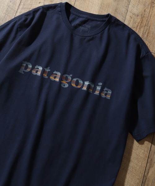 ◆Patagonia◆73 テキストロゴ Tシャツ Amazon | PATAGONIA '73 テキスト ロゴ オーガニック Tシャツ