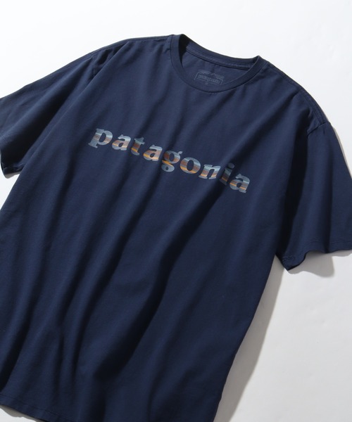 Patagonia/パタゴニア】M's '73 Text Logo Organic T-Shirt