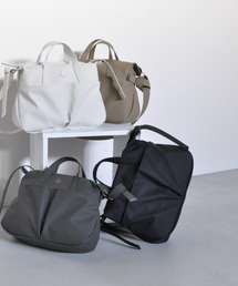 CLEDRAN（クレドラン）の「【雨に強いレイヤー素材】CL3851 TEMPE 2WAY BOSTON（ボストンバッグ）」