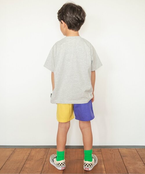 BREEZE（ブリーズ）の「【ジュニア対応】サマーバリエーションパンツ（その他パンツ・キッズ・ブラウン/レインボー/チェック/パープル/オレンジ/ネイビー/ベージュ/チャコール/その他11/エメラルド・110/80/90/100/130/140/120）」の21枚目の写真