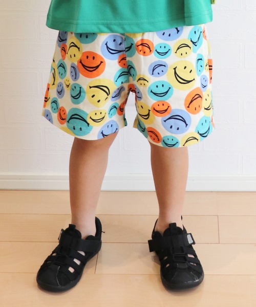 BREEZE（ブリーズ）の「【ジュニア対応】サマーバリエーションパンツ（その他パンツ・キッズ・ブラウン/レインボー/チェック/パープル/オレンジ/ネイビー/ベージュ/チャコール/その他11/エメラルド・110/80/90/100/130/140/120）」の9枚目の写真