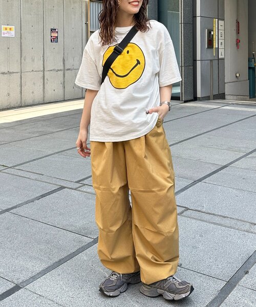 CPCM（シーピーシーエム）の「【AIR HOLE】ニータックパンツ（その他パンツ・レディース・ベージュ/ブラック/カーキ・SMALL/FREE）」の4枚目の写真