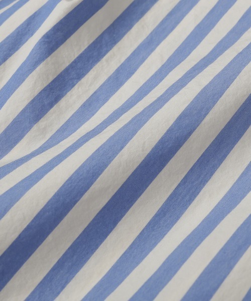 CINOH（チノ）の「FINX COTTON STRIPE SHORT SHIRT（シャツ/ブラウス・レディース・ストライプ・36/38）」の5枚目の写真