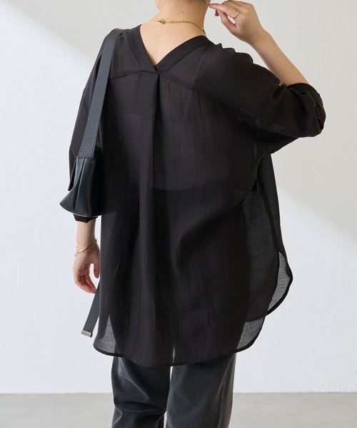 COLLAGE GALLARDAGALANTE｜シアーデニムシャツ | Rakuten