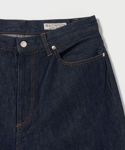 united arrows bueaty and youthデニム 白 Lサイズ スリムストレートデニムパンツ 3