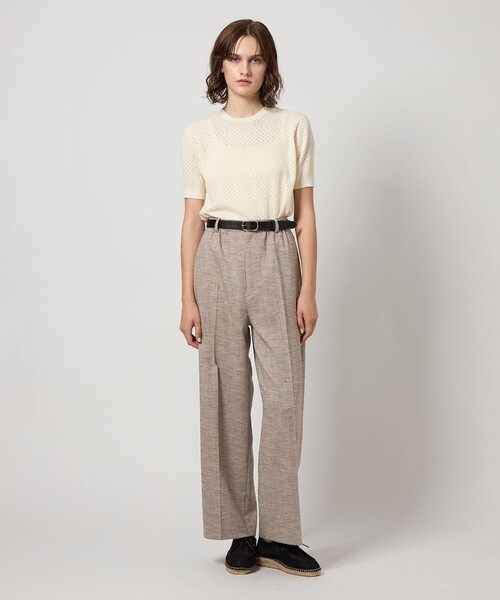 Steven Alan(スティーブンアラン)の「<Steven Alan>TR ブッチャー パンツ(その他パンツ・レディース・ベージュ/ブラック・S/M)」の5枚目の写真