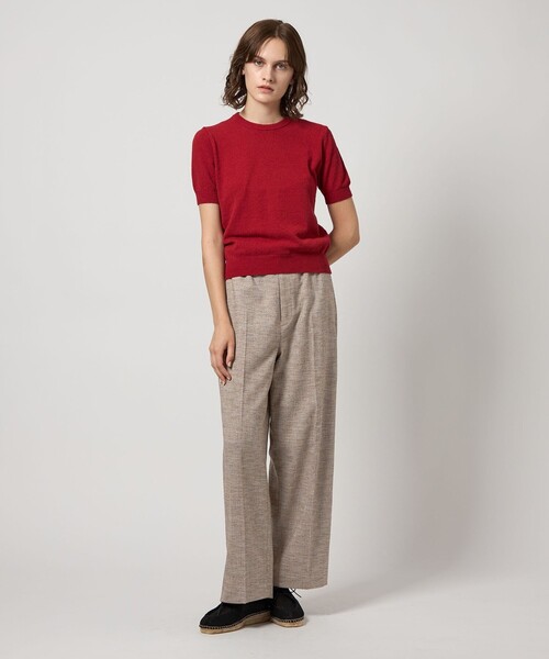 Steven Alan(スティーブンアラン)の「<Steven Alan>TR ブッチャー パンツ(その他パンツ・レディース・ベージュ/ブラック・S/M)」の6枚目の写真