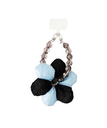 Casselini Puffy Flower Hand Strap(キャセリーニ パフィーフラワーハンドストラップ)