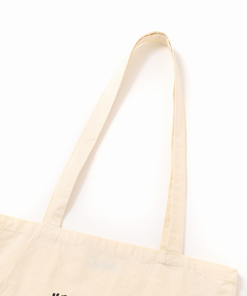 AP STUDIO(エーピーストゥディオ)の「【La Hutte/ラ ユット】Logo tote Bag(トートバッグ・レディース・アイボリー・FREE)」の7枚目の写真