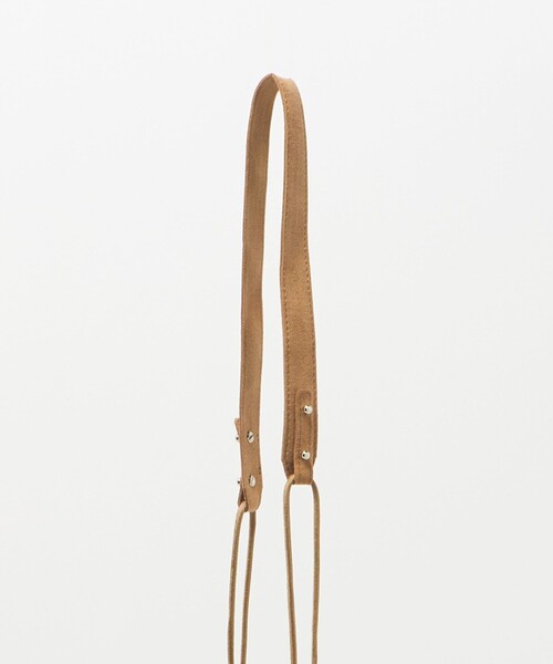 UNITED ARROWS（ユナイテッドアローズ）の「MNNG 巾着バッグ（ハンドバッグ・メンズ・ブラック/ダークブラウン・FREE）」の6枚目の写真