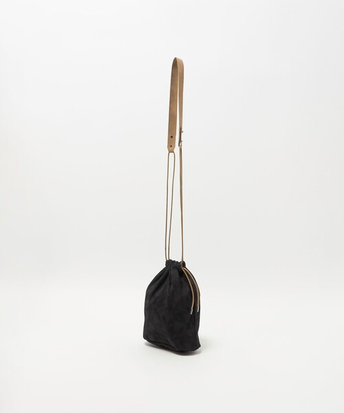 UNITED ARROWS（ユナイテッドアローズ）の「MNNG 巾着バッグ（ハンドバッグ・メンズ・ブラック/ダークブラウン・FREE）」の11枚目の写真