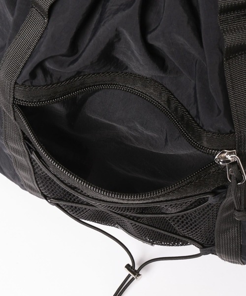 niko and...(ニコアンド)の「オリジナルメッシュ2WAYナップサック(バックパック/リュック・レディース・ブラック/その他1/オレンジ系/レオパード・0)」の20枚目の写真