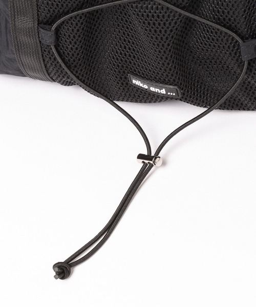 niko and...(ニコアンド)の「オリジナルメッシュ2WAYナップサック(バックパック/リュック・レディース・ブラック/その他1/オレンジ系/レオパード・0)」の18枚目の写真