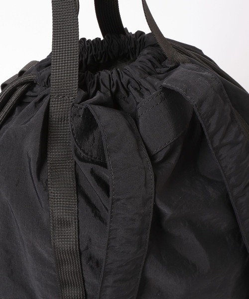 niko and...(ニコアンド)の「オリジナルメッシュ2WAYナップサック(バックパック/リュック・レディース・ブラック/その他1/オレンジ系/レオパード・0)」の15枚目の写真