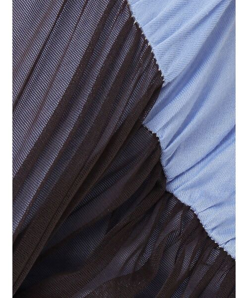 MURUA（ムルーア）の「レイヤードシャーリングカットソー（Tシャツ/カットソー・レディース・パープル/ブラック・FREE）」の6枚目の写真