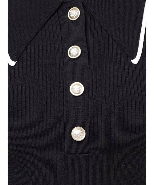 LAGUNAMOON（ラグナムーン）の「【WEB限】カラーネックラインニットプルオーバー（ニット/セーター・レディース・アイボリー/ライトグレー/ブラック・FREE）」の11枚目の写真