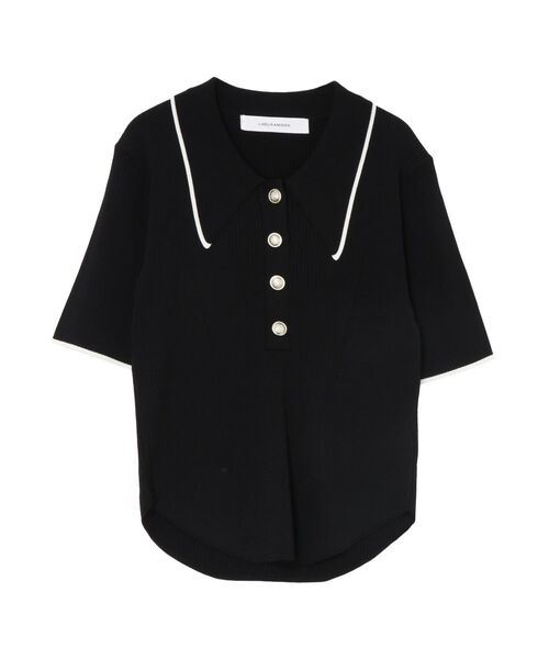 LAGUNAMOON（ラグナムーン）の「【WEB限】カラーネックラインニットプルオーバー（ニット/セーター・レディース・アイボリー/ライトグレー/ブラック・FREE）」の14枚目の写真