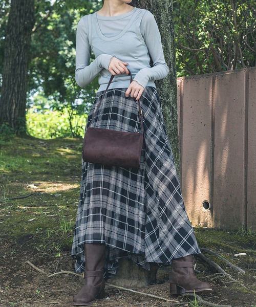 EVOL(イーボル)の「【軽量・ミニサイズ】ワンハンドルショルダーバッグ LZ40244(ショルダーバッグ・レディース・ブラック/ブラウン・FREE)」の4枚目の写真