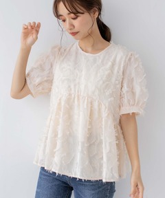IENA LA BOUCLE ジオメトリックタックショートベスト　完売 IENA LA BOUCLE ジオメトリックタックショートベスト（ベスト