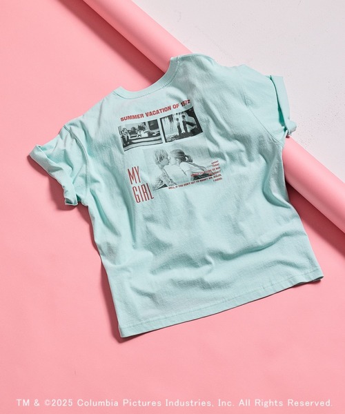 LEPSIM（レプシィム）の「【CINEMA／シネマ】MY GIRL T　499930（Tシャツ/カットソー・レディース・オフホワイト/ライトブルー・FREE）」の4枚目の写真