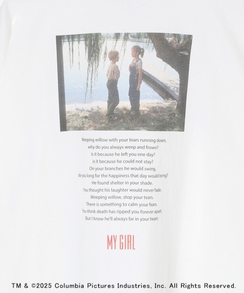 LEPSIM（レプシィム）の「【CINEMA／シネマ】MY GIRL T　499930（Tシャツ/カットソー・レディース・オフホワイト/ライトブルー・FREE）」の14枚目の写真