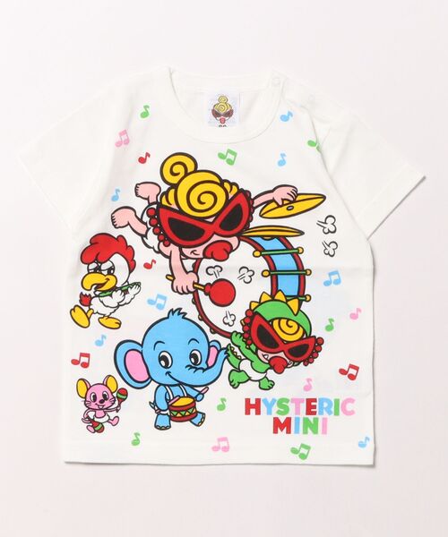 ヒスミニ hysteric mini tシャツ ハーフパンツ スパンコール ヒステリックミニヒスミニスパンコール風Tシャツハーフパンツ120