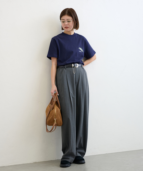 U by SPICK&SPAN（ユーバイスピックアンドスパン）の「《WEB限定/追加》AULENTTI /オウレンティSUEDE BOSTON BAG5（ボストンバッグ・レディース・キャメル・FREE）」の19枚目の写真