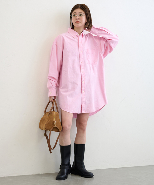 U by SPICK&SPAN（ユーバイスピックアンドスパン）の「《WEB限定/追加》AULENTTI /オウレンティSUEDE BOSTON BAG5（ボストンバッグ・レディース・キャメル・FREE）」の17枚目の写真