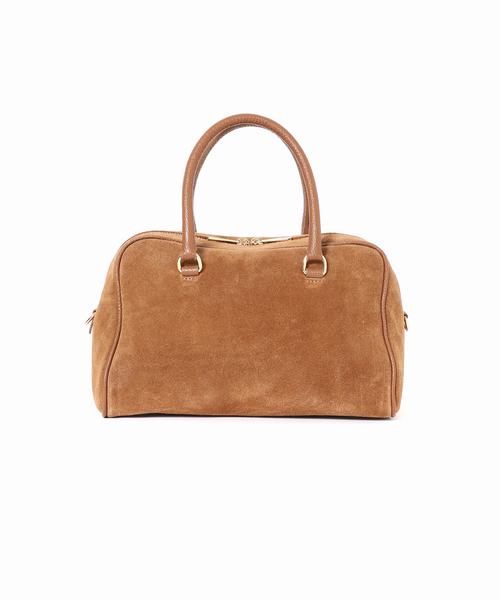 U by SPICK&SPAN（ユーバイスピックアンドスパン）の「《WEB限定/追加》AULENTTI /オウレンティSUEDE BOSTON BAG5（ボストンバッグ・レディース・キャメル・FREE）」の13枚目の写真