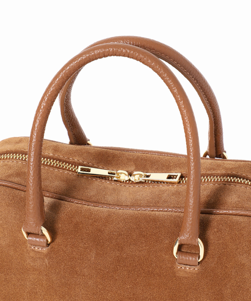 WEB限定/追加》AULENTTI /オウレンティSUEDE BOSTON BAG5