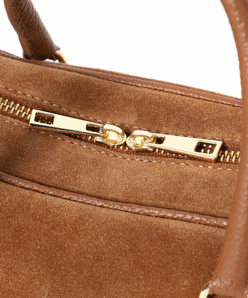 WEB限定/追加》AULENTTI /オウレンティSUEDE BOSTON BAG5（ボストン