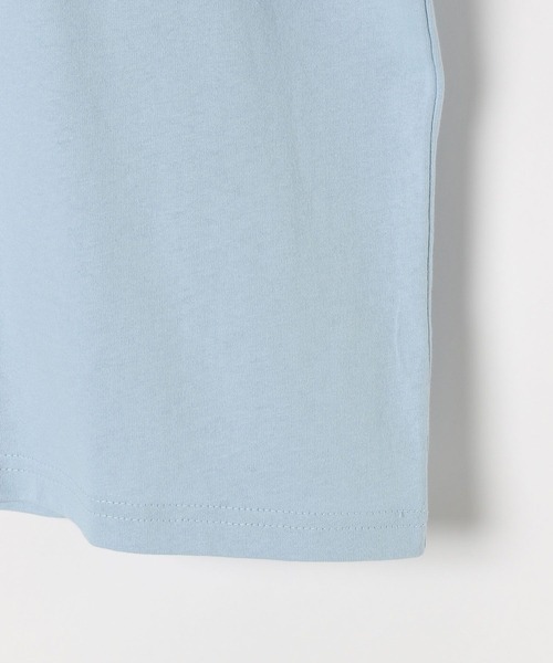 LEPSIM（レプシィム）の「【KIDS】手描きロゴBIGノースリチュニック　576690（Tシャツ/カットソー・キッズ・ブルー/オフホワイト・120/140）」の6枚目の写真