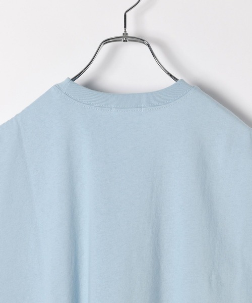 LEPSIM（レプシィム）の「【KIDS】手描きロゴBIGノースリチュニック　576690（Tシャツ/カットソー・キッズ・ブルー/オフホワイト・120/140）」の7枚目の写真