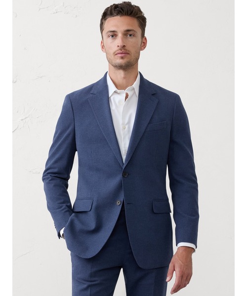 Banana Republic ブルーグレー テーラードジャケット BANANA REPUBLIC ジャケット テーラードジャケット FACTORY