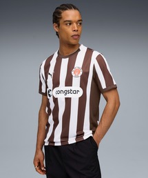 PUMA（プーマ）の「PUMA プーマ メンズ 2025-26 FC ザンクトパウリ ホーム レプリカ 半袖 ユニフォーム（Tシャツ/カットソー・メンズ）」
