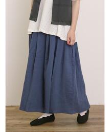 Samansa Mos2 | 【M/Lサイズ】◎楊柳ガウチョパンツ(その他パンツ)