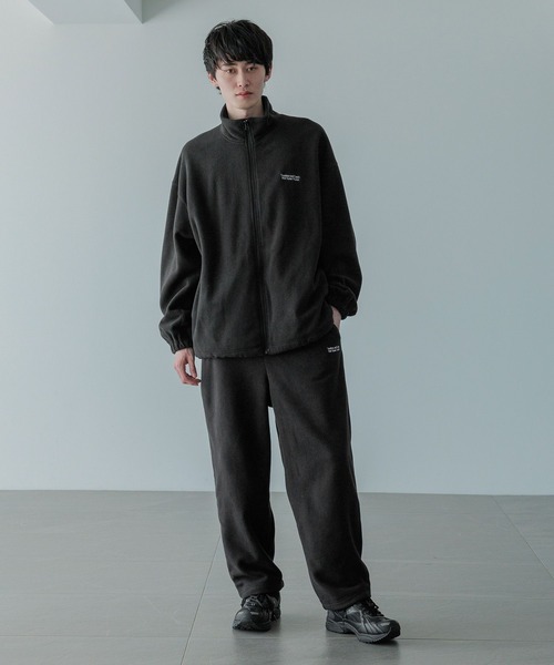 LOWRYS FARM（ローリーズファーム）の「【LFM(U)】ＦＬＥＥＣＥ　ＥＡＳＹＰＡＮＴＳ　 592721（スウェットパンツ・メンズ・ブラック/チャコールグレー・MEDIUM/LARGE）」の8枚目の写真