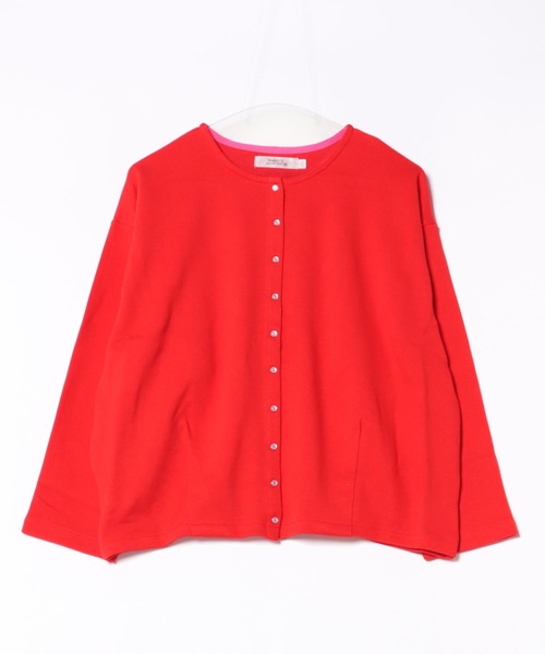 MARKEY'S(マーキーズ)の「マルーンカーディガン/おとな(カーディガン/ボレロ・レディース・グリーン/レッド/ブラウン/イエロー・160cm)」の4枚目の写真