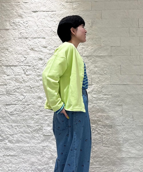 MARKEY'S(マーキーズ)の「マルーンカーディガン/おとな(カーディガン/ボレロ・レディース・グリーン/レッド/ブラウン/イエロー・160cm)」の17枚目の写真