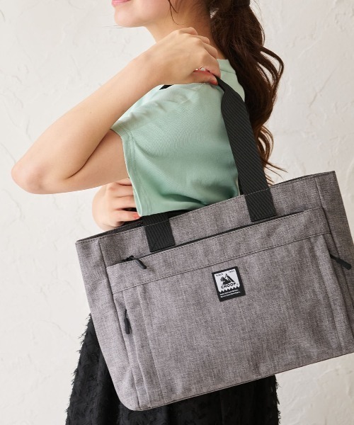 BACKYARD FAMILY（バックヤードファミリー）の「CHOOP tote bag（トートバッグ・レディース・ネイビー/ベージュ/ブラック/ダークグレー・FREE）」の7枚目の写真