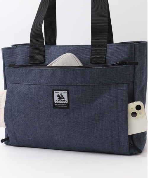 BACKYARD FAMILY（バックヤードファミリー）の「CHOOP tote bag（トートバッグ・レディース・ネイビー/ベージュ/ブラック/ダークグレー・FREE）」の14枚目の写真