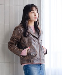 セール】Levi's｜リーバイスのライダースジャケット（ブラウン/茶色系