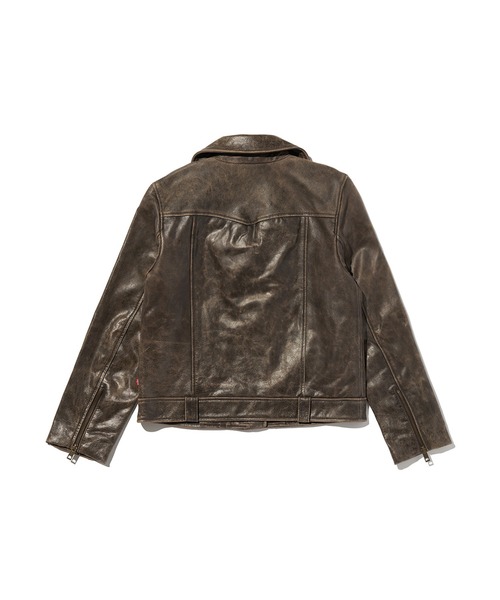 90s Levi's リーバイス レザージャケット 本革 ライダース Levi's/リーバイス モトレザージャケット（ライダースジャケット
