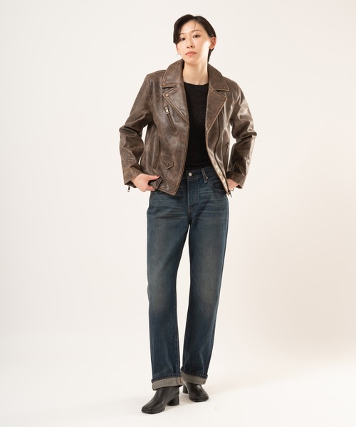 Levi's/リーバイス モトレザージャケット（ライダースジャケット