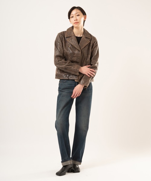 Levi's/リーバイス モトレザージャケット（ライダースジャケット